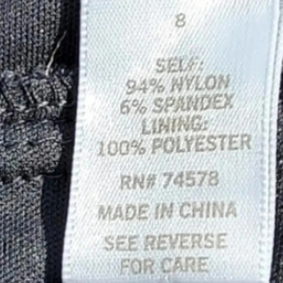 Cache' Gray Sequin Lace Layered V-Neck Sheath Lined Cocktail Dress, Size 8 - Picture 11 of 12